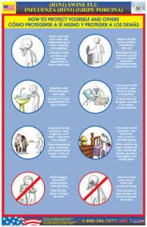 H1N1 (Swine Flu) Prevention Poster