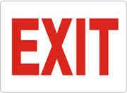 Exit Sign - Aluminumn (7"x10")